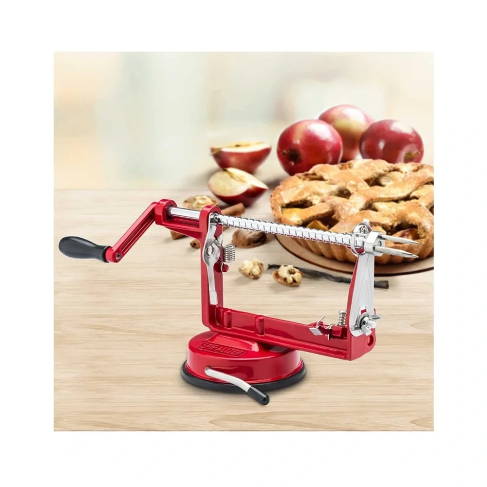 Apple/Potato Peeler Corer by Spiralizer, Durable‎ Heavy Duty Die Cast Magnesium